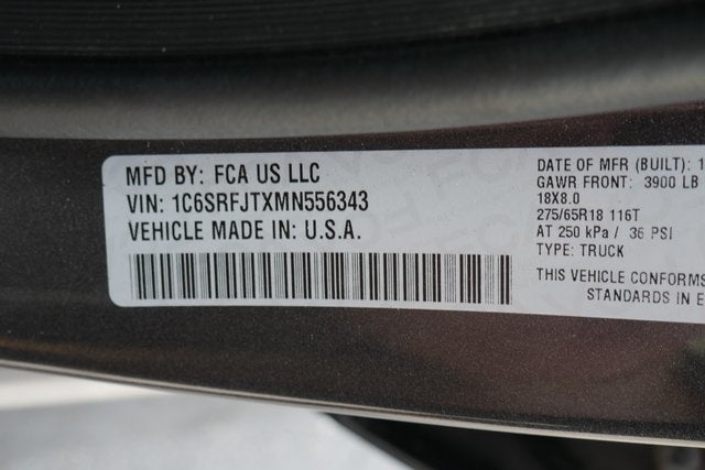 2021 RAM 1500 Laramie