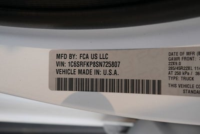 2025 RAM 1500 Tungsten