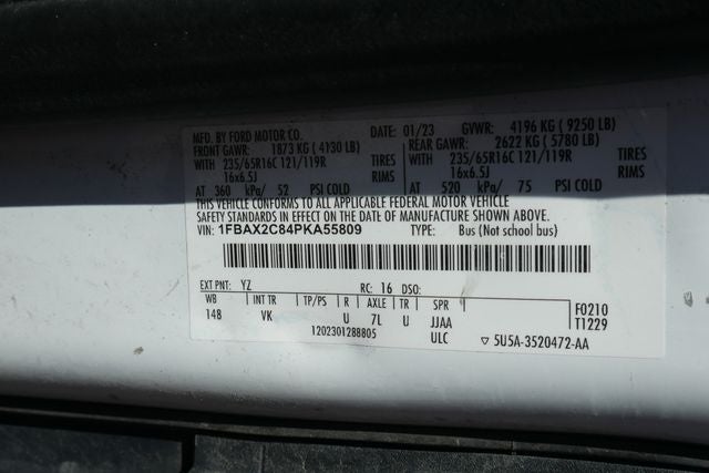 2023 Ford Transit-350 XL