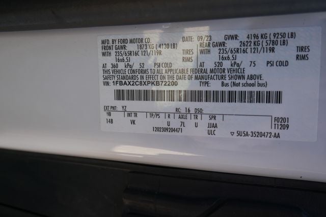 2023 Ford Transit-350 XL