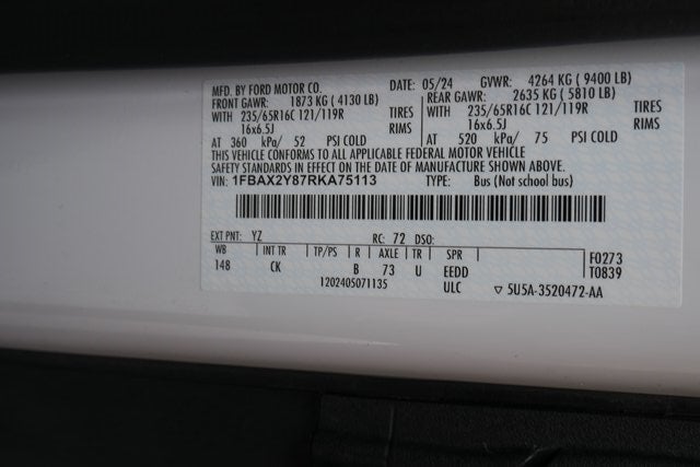 2024 Ford Transit-350 XLT