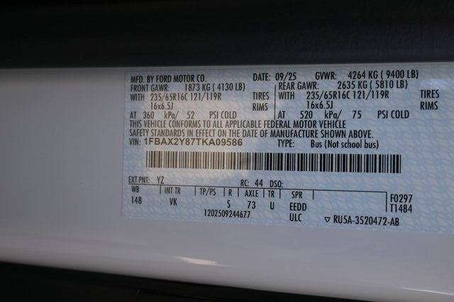 2026 Ford Transit-350 XL