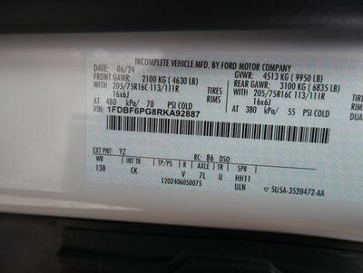 2024 Ford Transit-350 Base DRW Classic Service Van w/Latch-Matic System