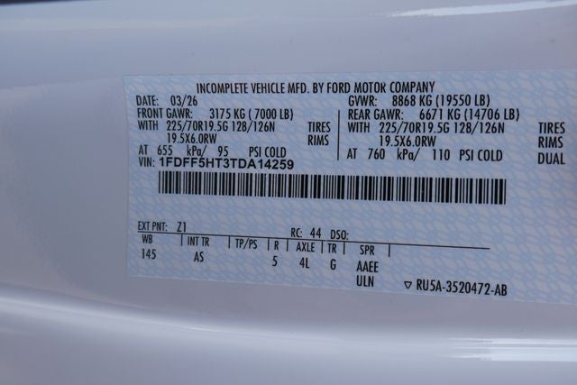 2026 Ford F-550SD XL DRW