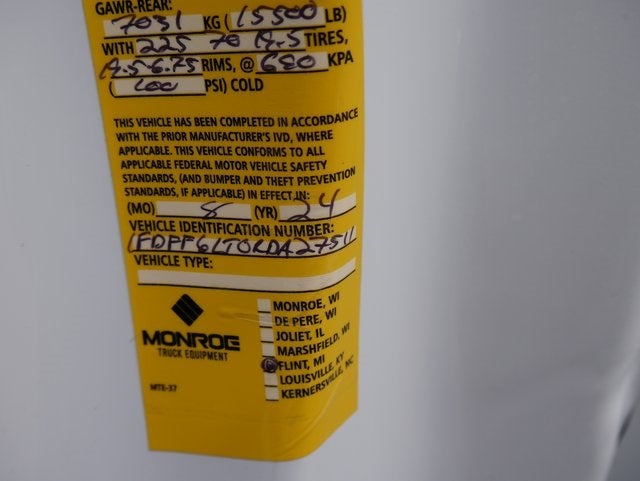 2024 Ford F-600SD XL DRW w/Dump Body