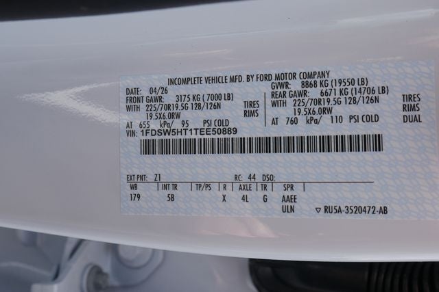 2026 Ford F-550SD Lariat DRW