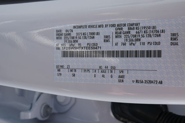 2026 Ford F-550SD Lariat DRW