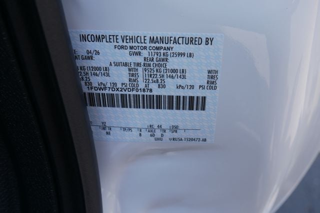 2027 Ford F-750SD Base DRW