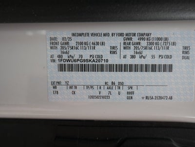 2025 Ford Transit-350 Base DRW w/Aerocell Body