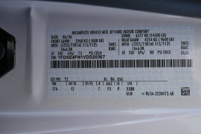 2027 Ford E-450SD Base DRW w/Aerocell Body