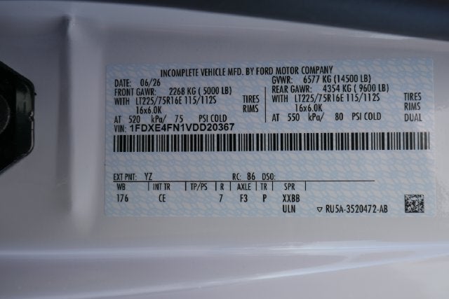2027 Ford E-450SD Base DRW w/Aerocell Body