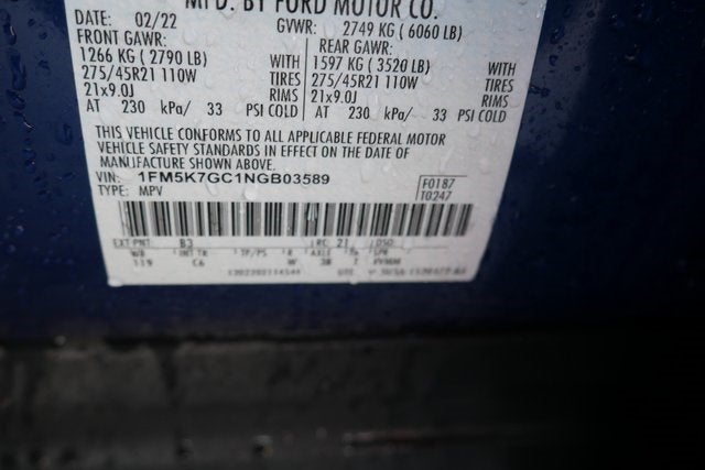 2022 Ford Explorer ST