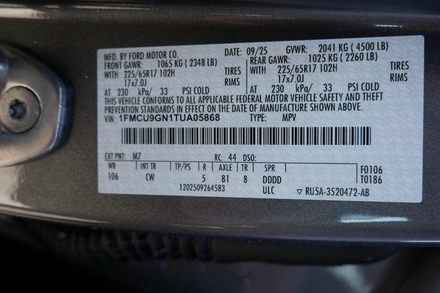 2026 Ford Escape Active