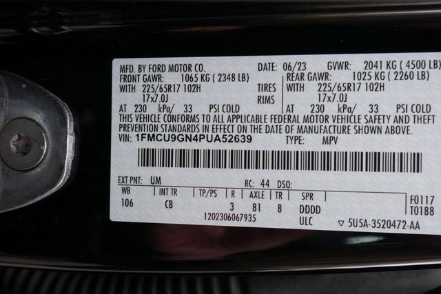 2023 Ford Escape Active