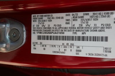 2023 Ford Escape Active