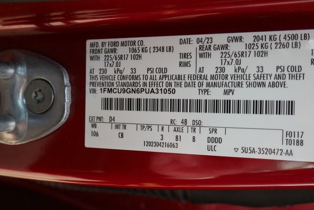 2023 Ford Escape Active