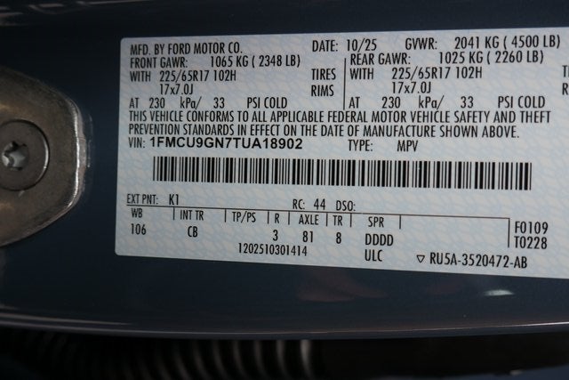 2026 Ford Escape Active