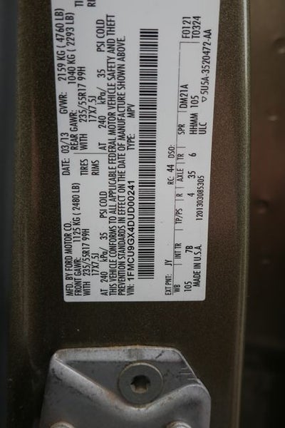 2013 Ford Escape SE