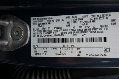 2020 Ford Escape Titanium