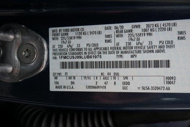 2020 Ford Escape Titanium