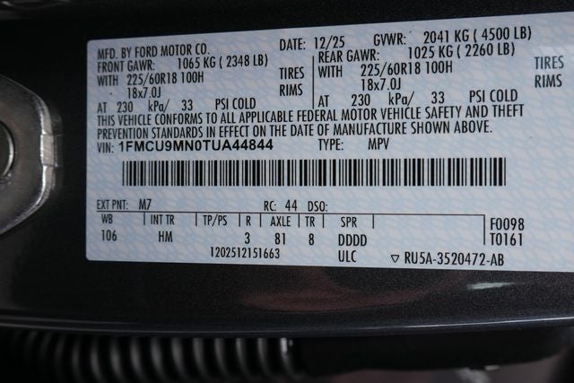 2026 Ford Escape ST-Line