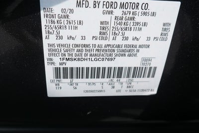 2020 Ford Explorer XLT