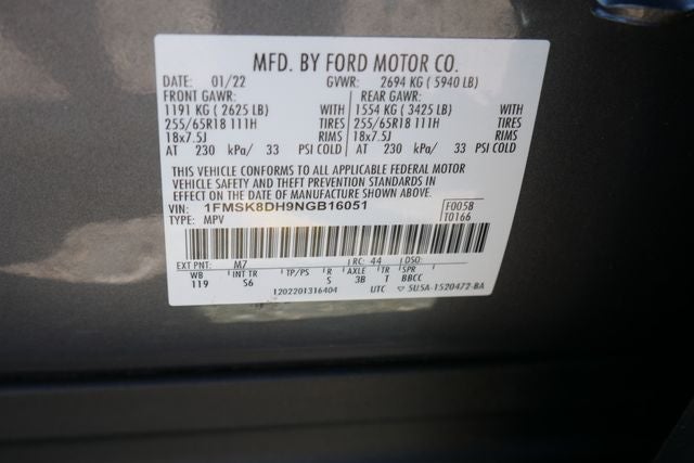 2022 Ford Explorer XLT