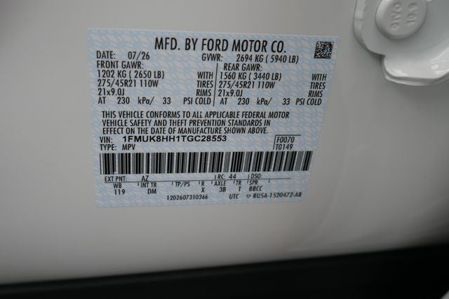 2026 Ford Explorer Platinum