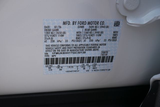 2026 Ford Explorer Platinum
