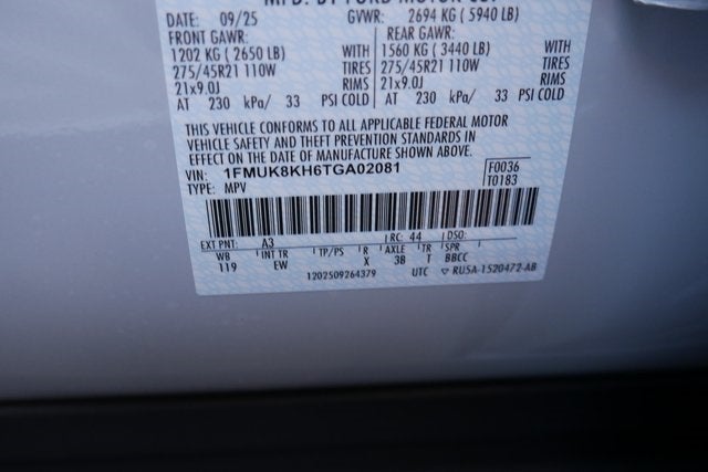 2026 Ford Explorer ST-Line