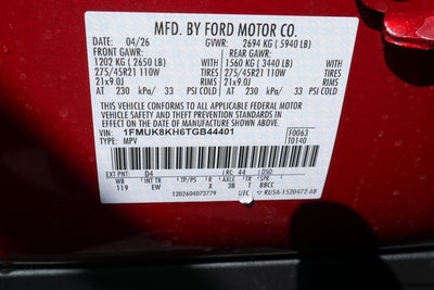 2026 Ford Explorer ST-Line