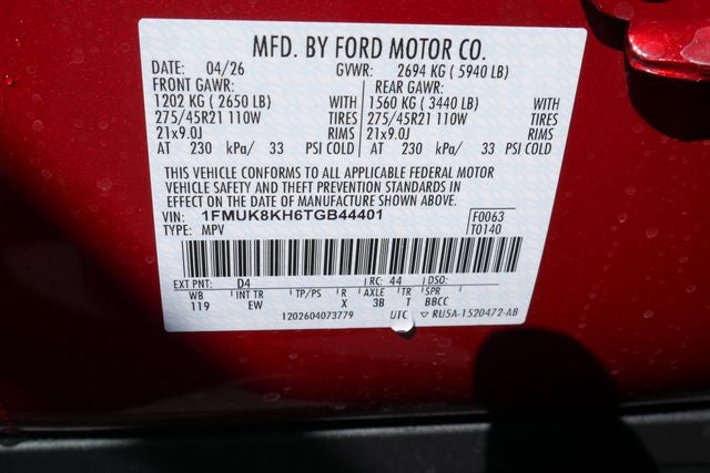 2026 Ford Explorer ST-Line