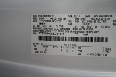 2020 Ford F-250SD XLT Texas Edition