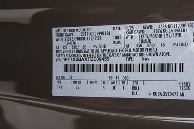 2026 Ford F-250SD XLT