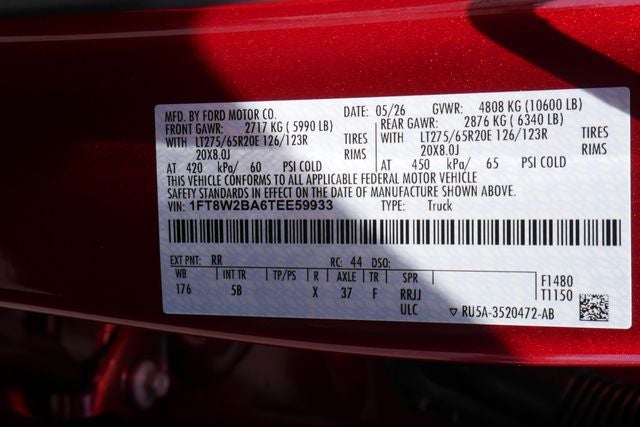 2026 Ford F-250SD Lariat