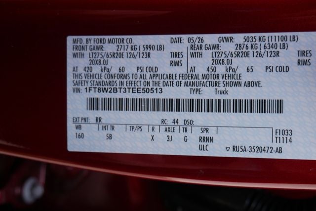 2026 Ford F-250SD Lariat