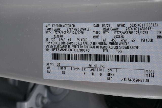 2026 Ford F-250SD Lariat