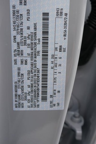 2026 Ford F-350SD Lariat