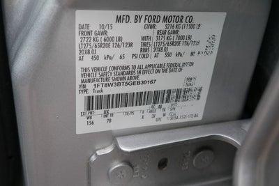 2016 Ford F-350SD Platinum w/Flatbed