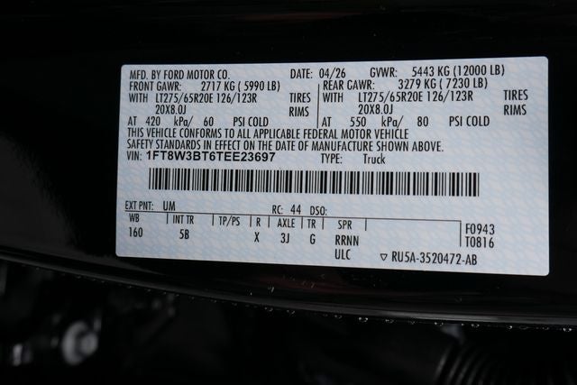 2026 Ford F-350SD Lariat