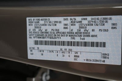 2026 Ford F-350SD Lariat