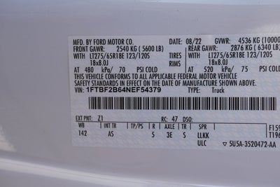 2022 Ford F-250SD XL