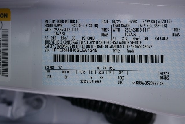 2025 Ford Ranger XLT