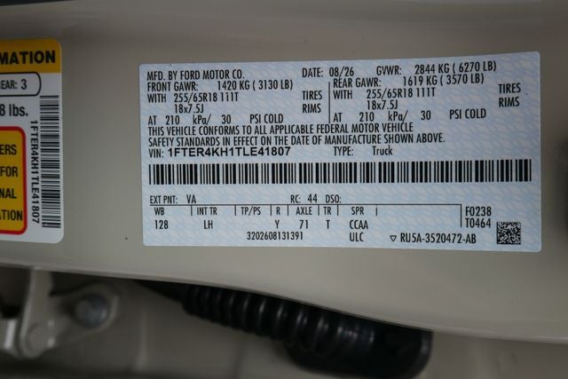 2026 Ford Ranger Lariat