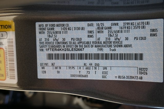 2025 Ford Ranger Lariat