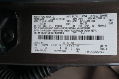 2020 Ford F-150 XLT