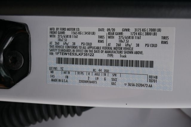 2020 Ford F-150 XLT