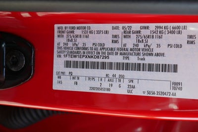 2022 Ford F-150 XLT