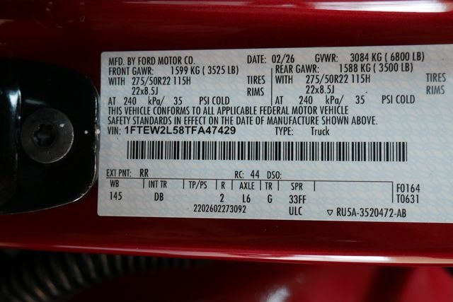 2026 Ford F-150 STX Lobo Package