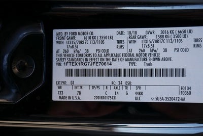 2018 Ford F-150 Raptor